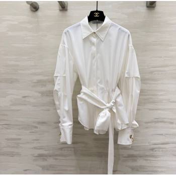 Loewe Ring Charm Shirt White 2026 LW031102 (QI-260311053)