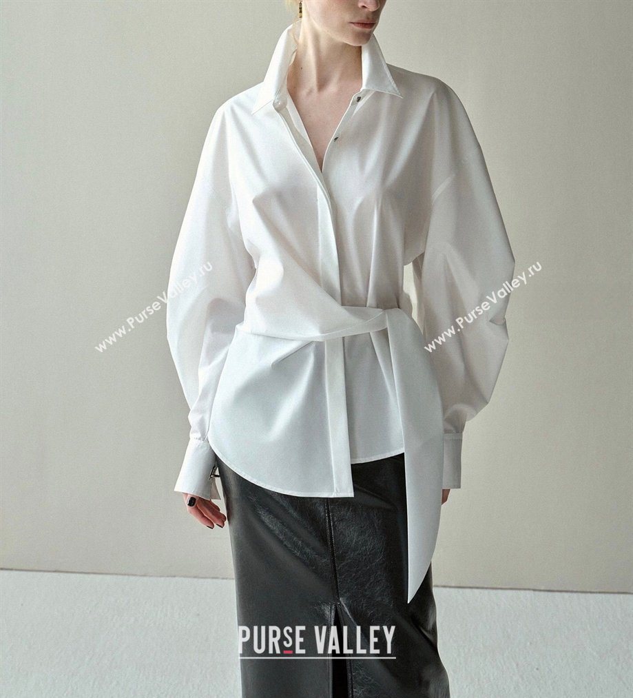 Loewe Ring Charm Shirt White 2026 LW031102 (QI-260311053)