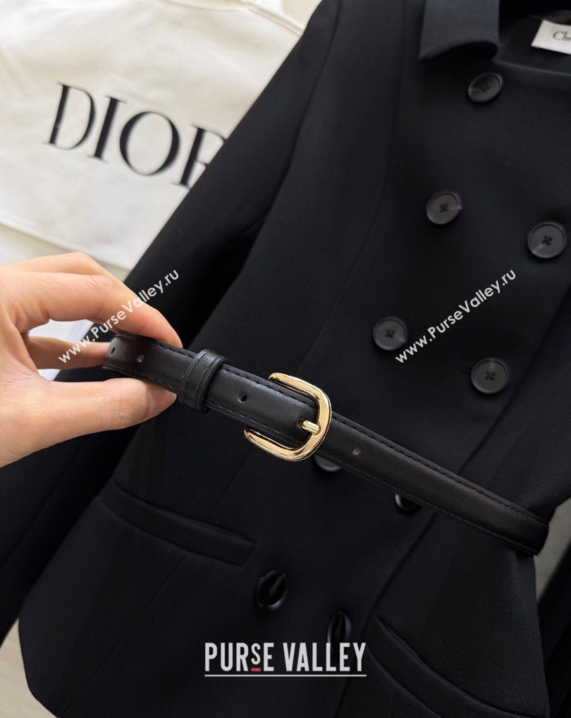 Dior Jacket and Skirt Set Black 2026 DR031103 (QI-260311090)