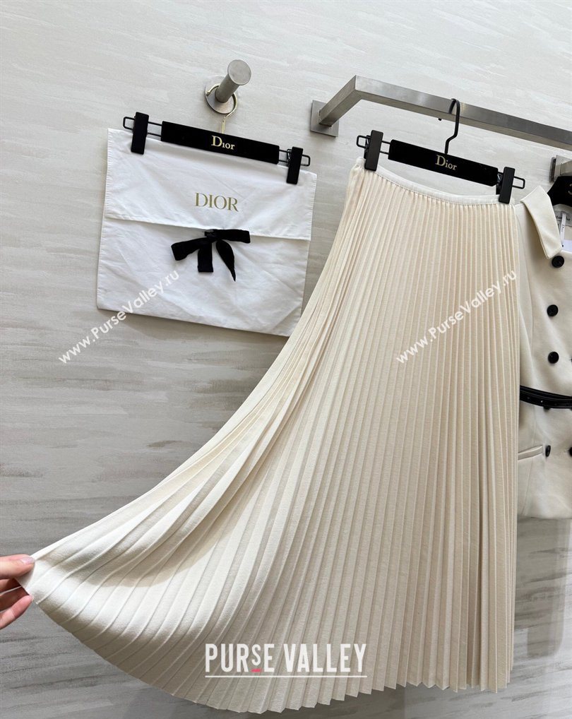 Dior Jacket and Skirt Set White 2026 DR031103 (QI-260311091)