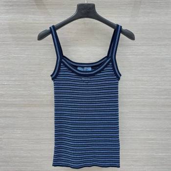 Prada Knit Vest Blue2 2026 PR031109 (QI-260311098)