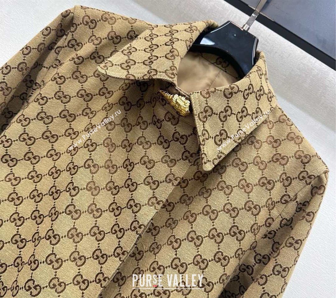 Gucci GG Cotton Jacket Beige 2026 GG031101 (QI-260311103)