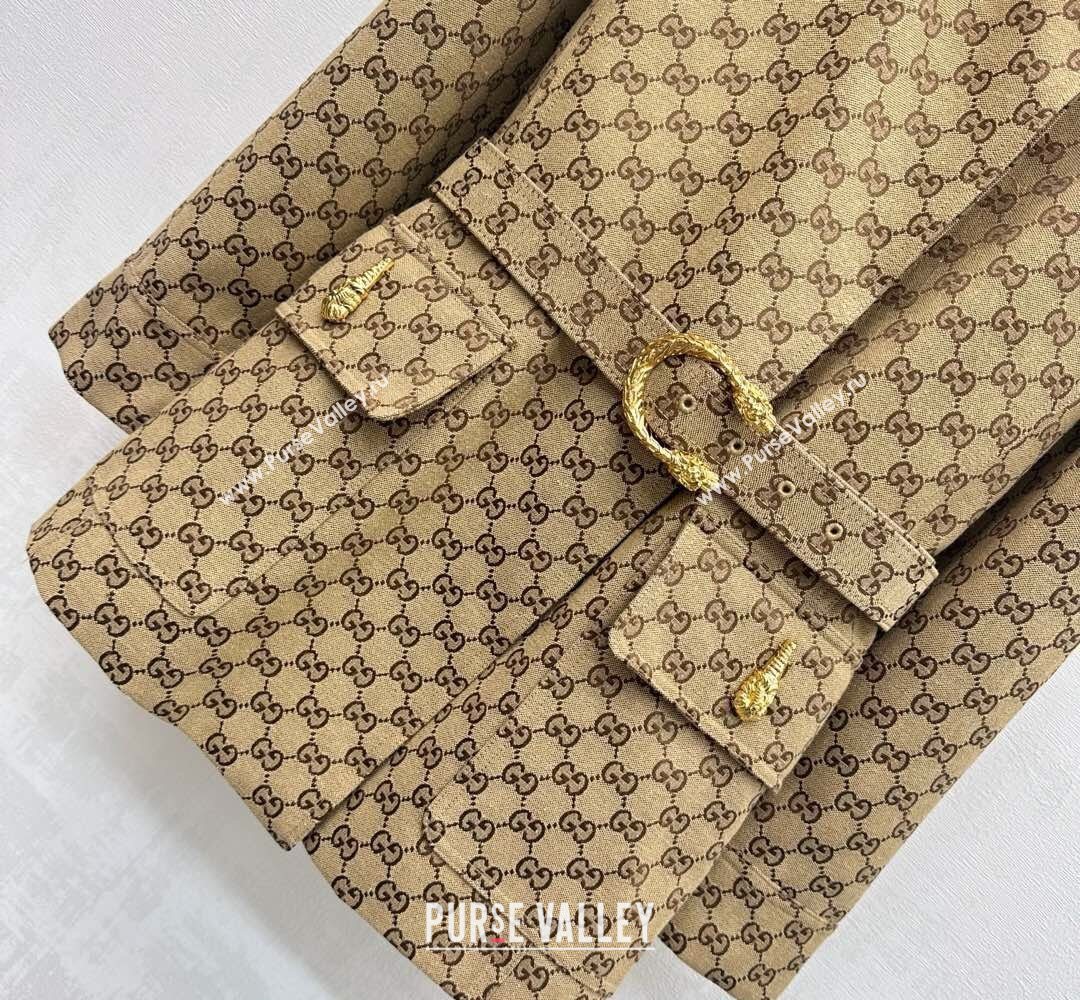 Gucci GG Cotton Jacket Beige 2026 GG031101 (QI-260311103)