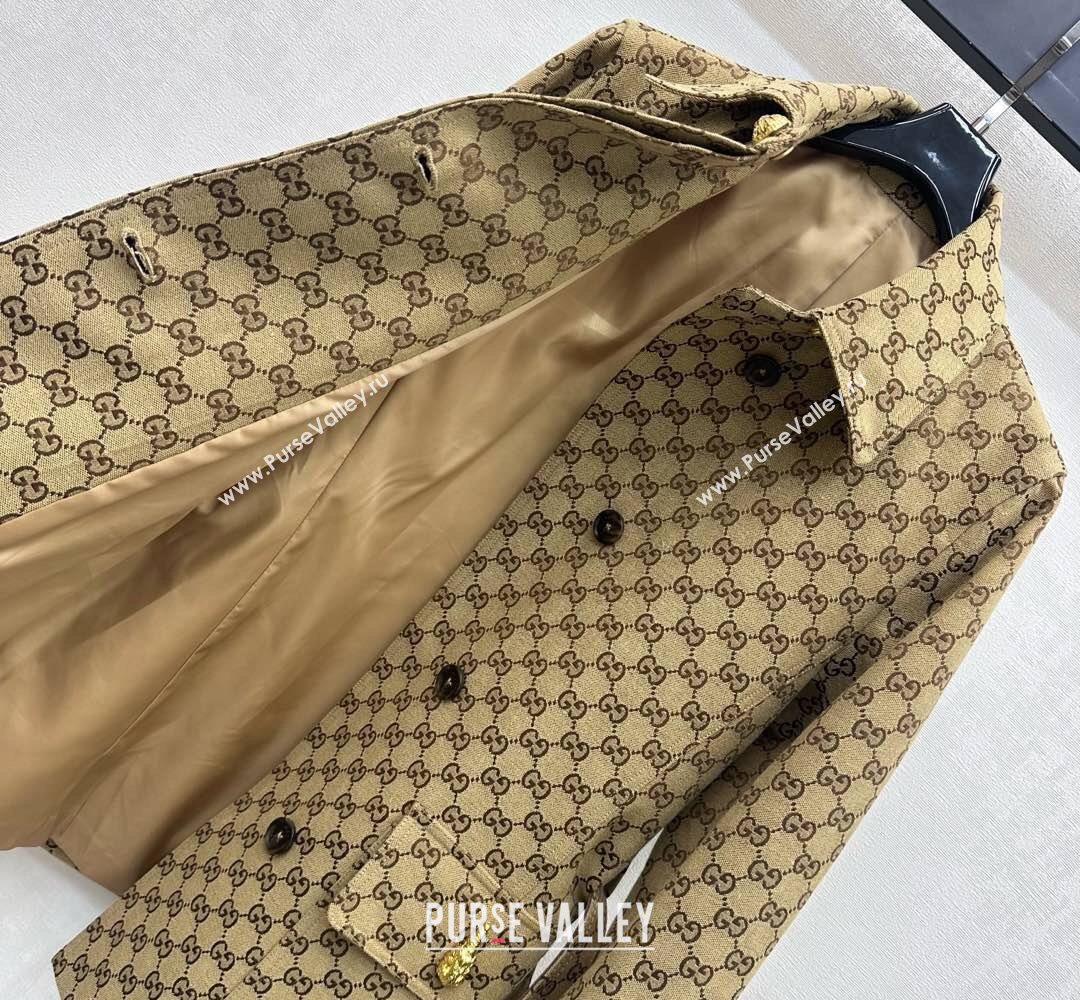 Gucci GG Cotton Jacket Beige 2026 GG031101 (QI-260311103)