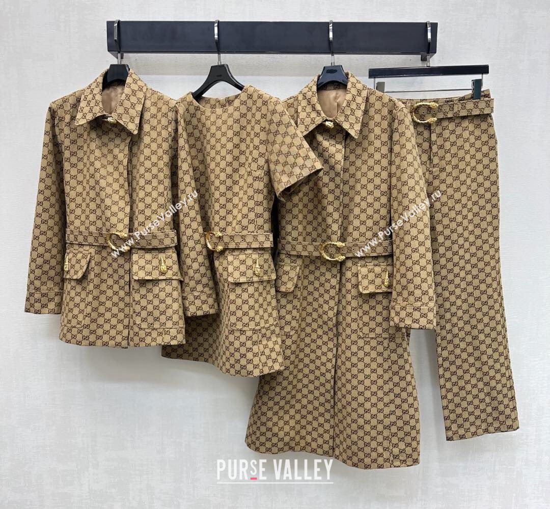 Gucci GG Cotton Jacket Beige 2026 GG031101 (QI-260311103)