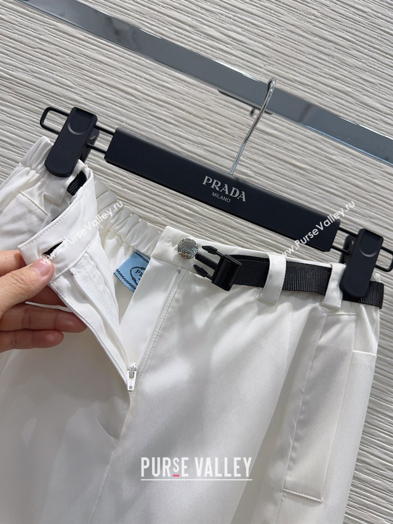 Prada Long Skirt White 2026 PR031106 (QI-260311070)