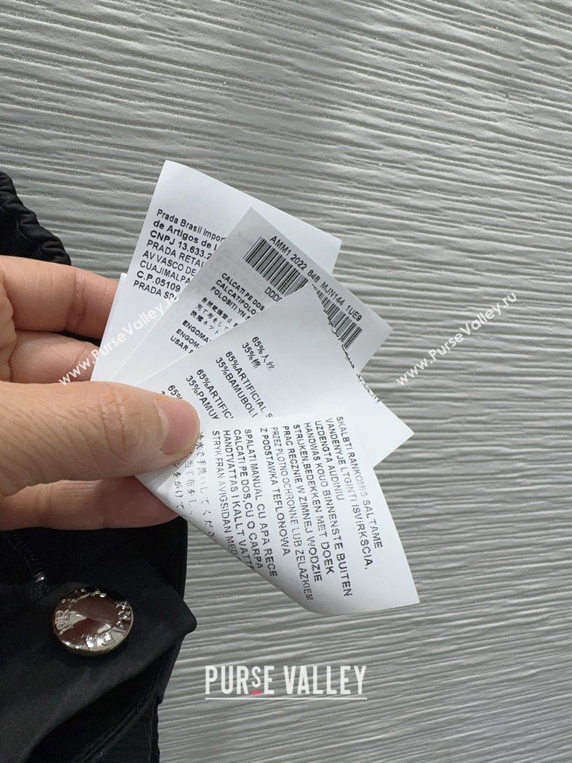 Prada Long Skirt Black 2026 PR031106 (QI-260311069)