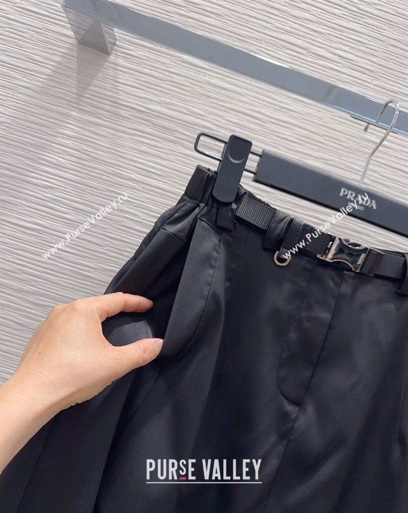 Prada Long Skirt Black 2026 PR031106 (QI-260311069)