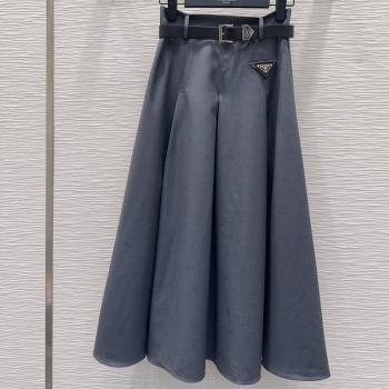 Prada Long Skirt Grey 2026 PR031103 (QI-260311063)