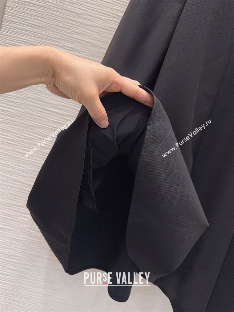 Prada Long Skirt Black 2026 PR031103 (QI-260311064)