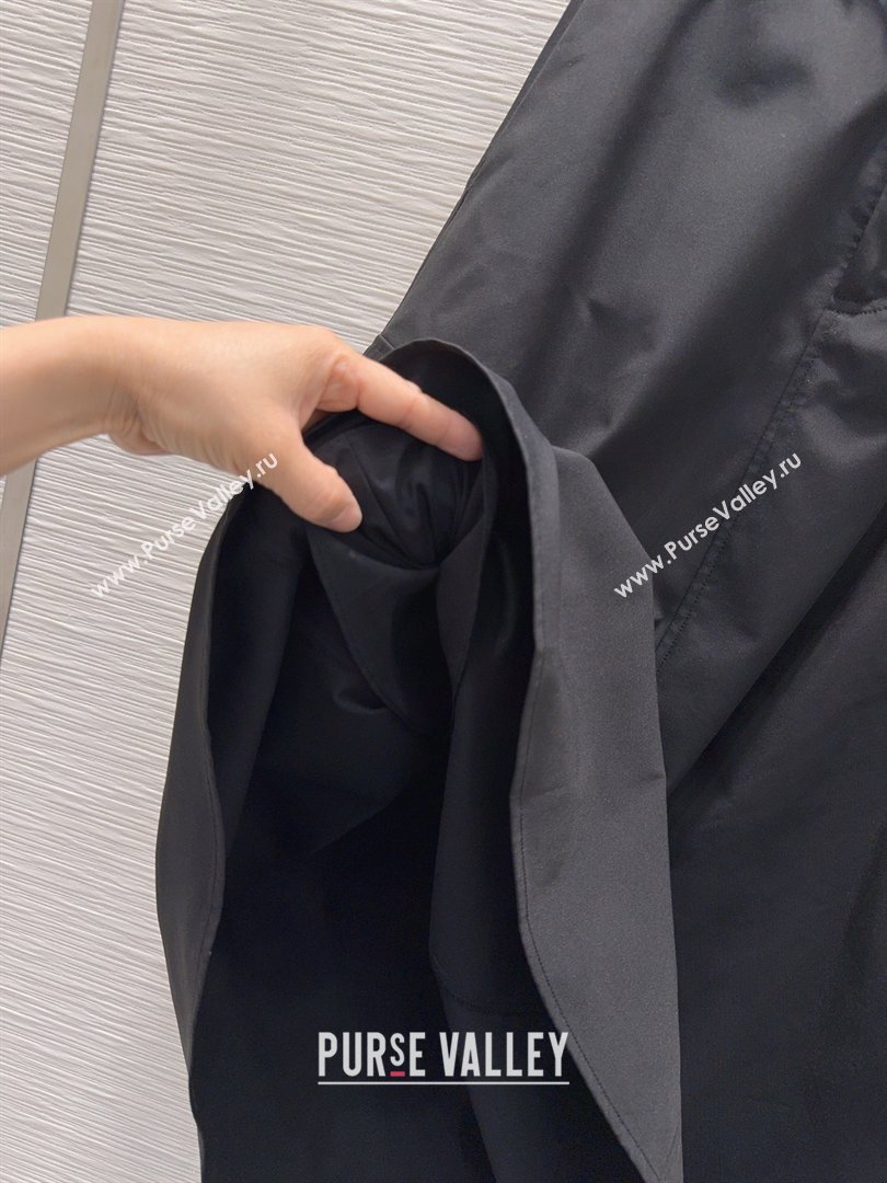 Prada Long Skirt Black 2026 PR031104 (QI-260311066)