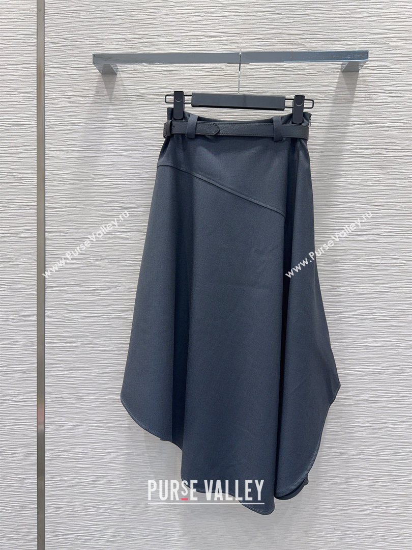 Prada Long Skirt Grey 2026 PR031105 (QI-260311067)