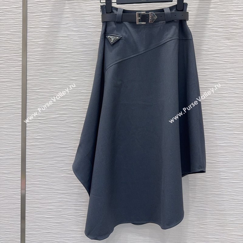 Prada Long Skirt Grey 2026 PR031105 (QI-260311067)