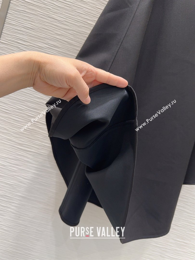 Prada Long Skirt Black 2026 PR031105 (QI-260311068)