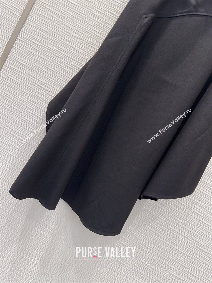 Prada Long Skirt Black 2026 PR031105 (QI-260311068)