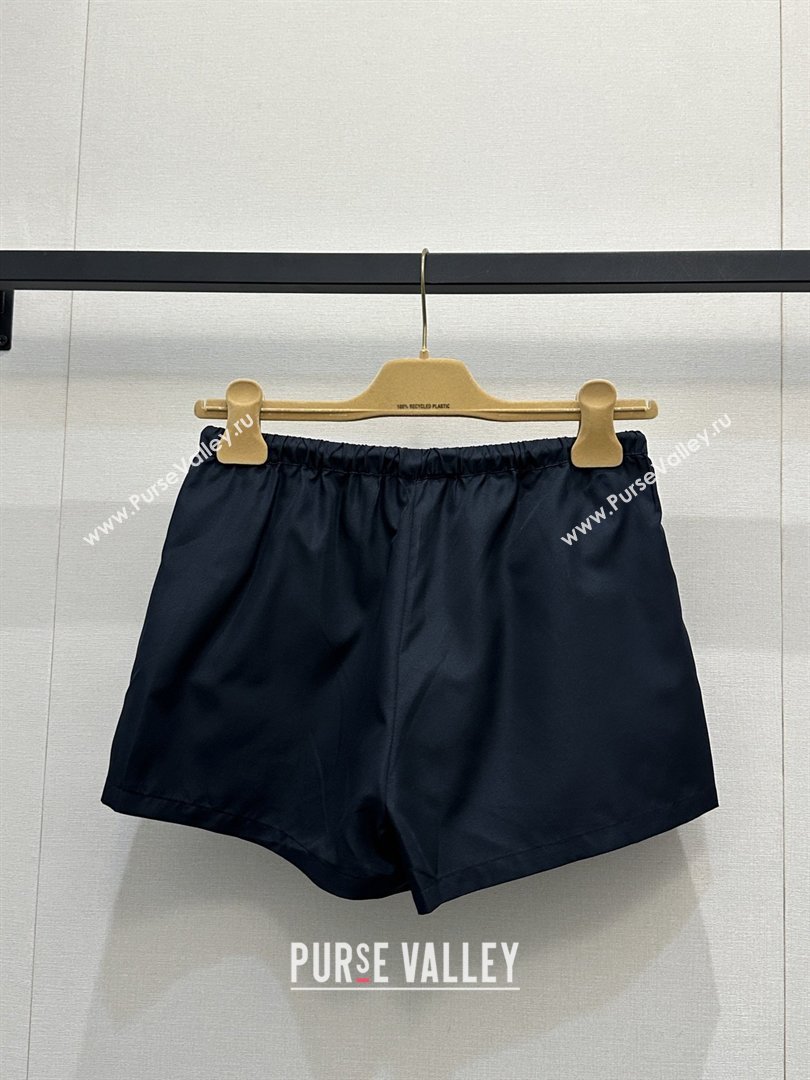 Miu Miu Nylon Shorts Dark Blue 2026 MM032302 (QI-260323004)