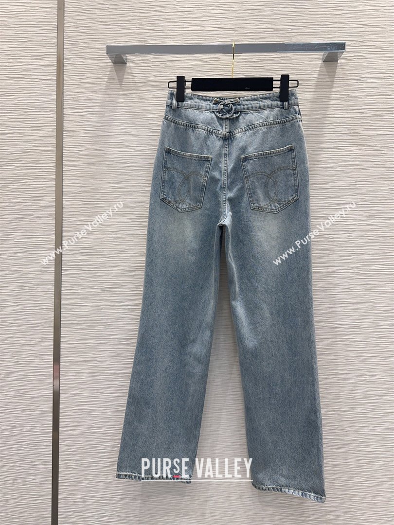 Chanel Cotton Jeans Blue 2026 CH032407 (QI-260324013)