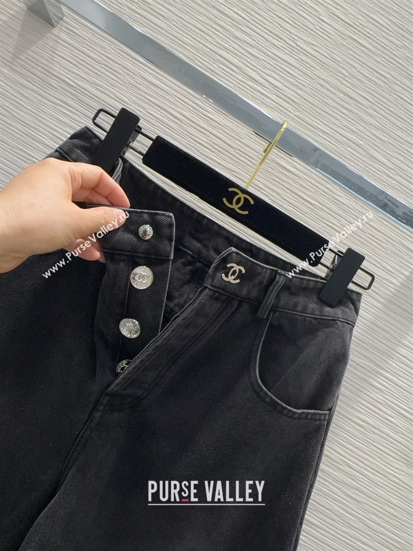 Chanel Cotton Jeans Black 2026 CH032407 (QI-260324014)