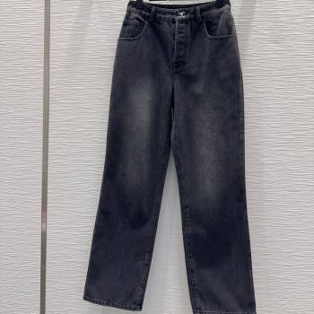 Chanel Cotton Jeans Black 2026 CH032407 (QI-260324014)