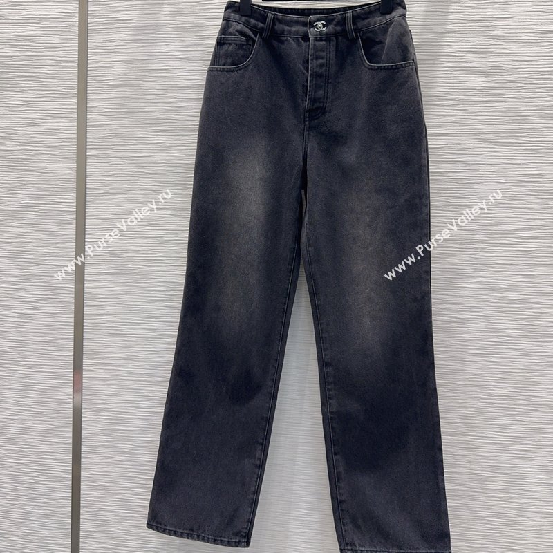 Chanel Cotton Jeans Black 2026 CH032407 (QI-260324014)