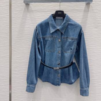 Dior Denim Jacket Blue 2026 DR032420 (QI-260324040)
