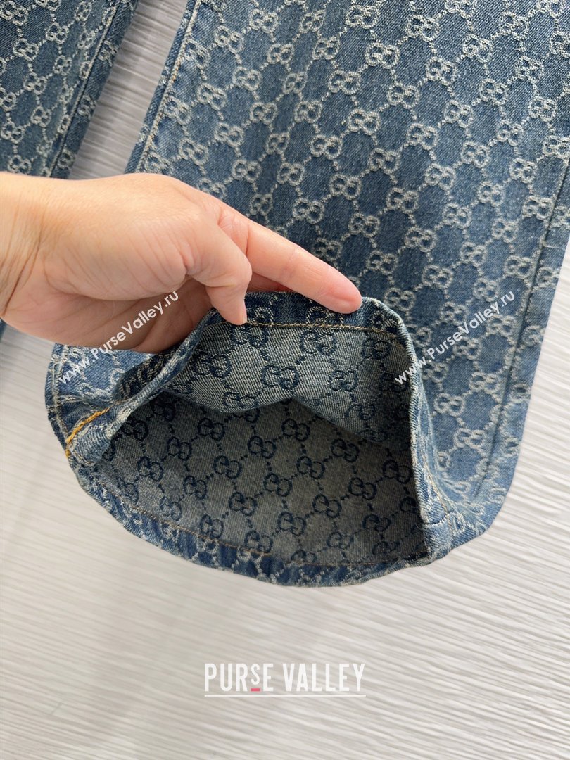 Gucci GG Denim Jeans Blue 2026 GG032501 (QI-260325006)