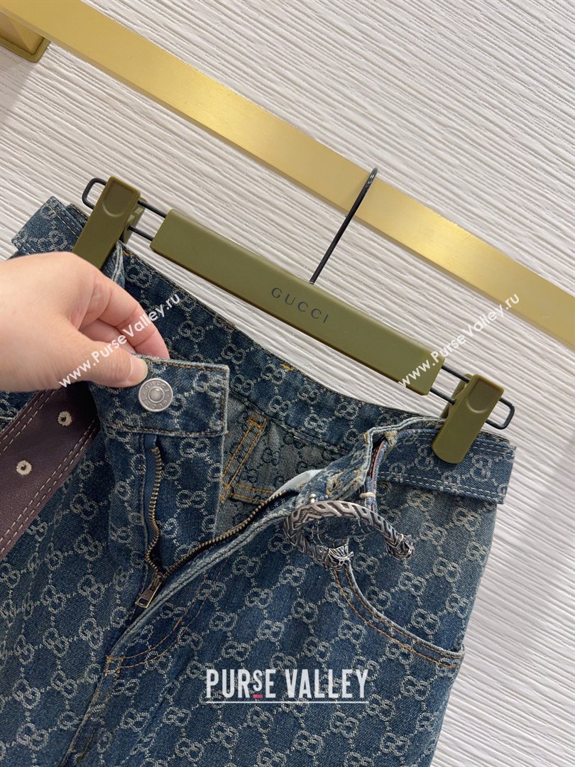 Gucci GG Denim Jeans Blue 2026 GG032501 (QI-260325006)