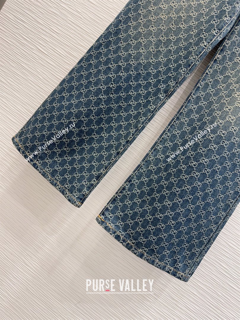 Gucci GG Denim Jeans Blue 2026 GG032501 (QI-260325006)