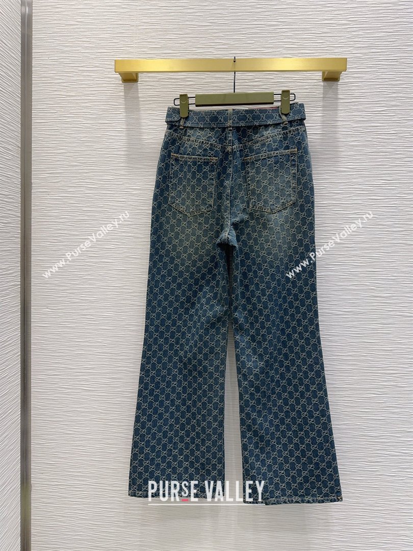 Gucci GG Denim Jeans Blue 2026 GG032501 (QI-260325006)