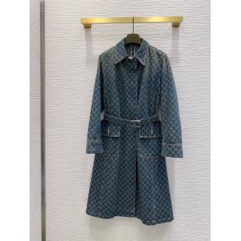 Gucci GG Denim Coat Blue 2026 GG032501 (QI-260325007)