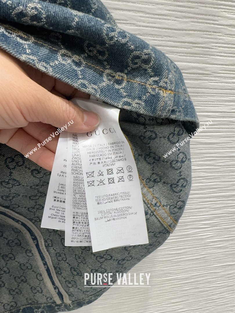 Gucci GG Denim Dress Blue 2026 GG032501 (QI-260325010)