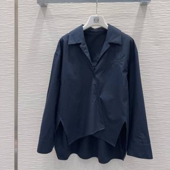 Loewe Shirt Dark Blue 2026 LW032403 (QI-260324004)