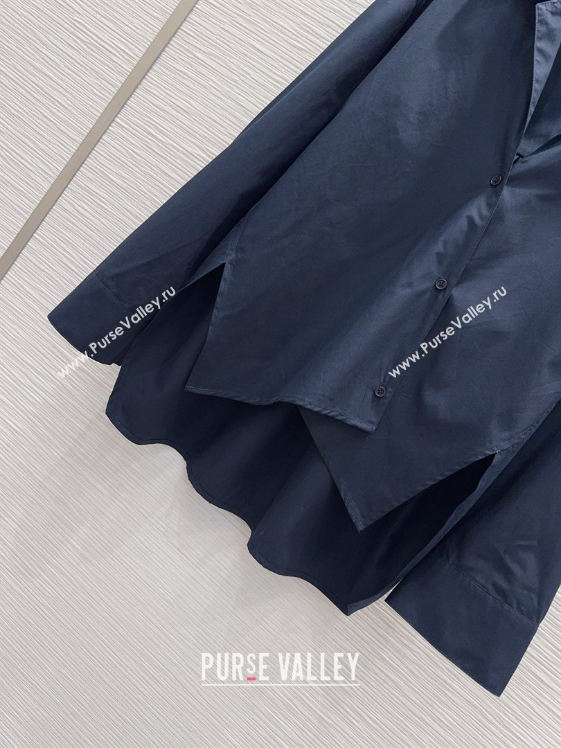 Loewe Shirt Dark Blue 2026 LW032403 (QI-260324004)