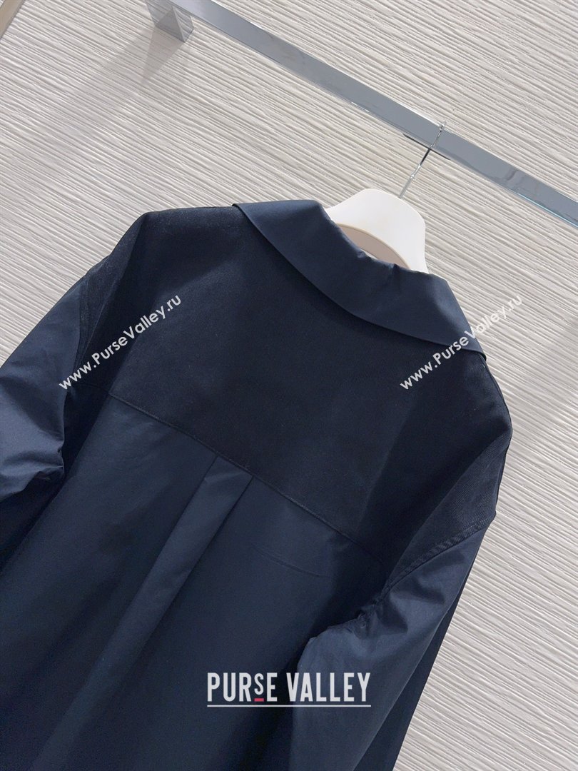 Loewe Shirt Dark Blue 2026 LW032403 (QI-260324004)