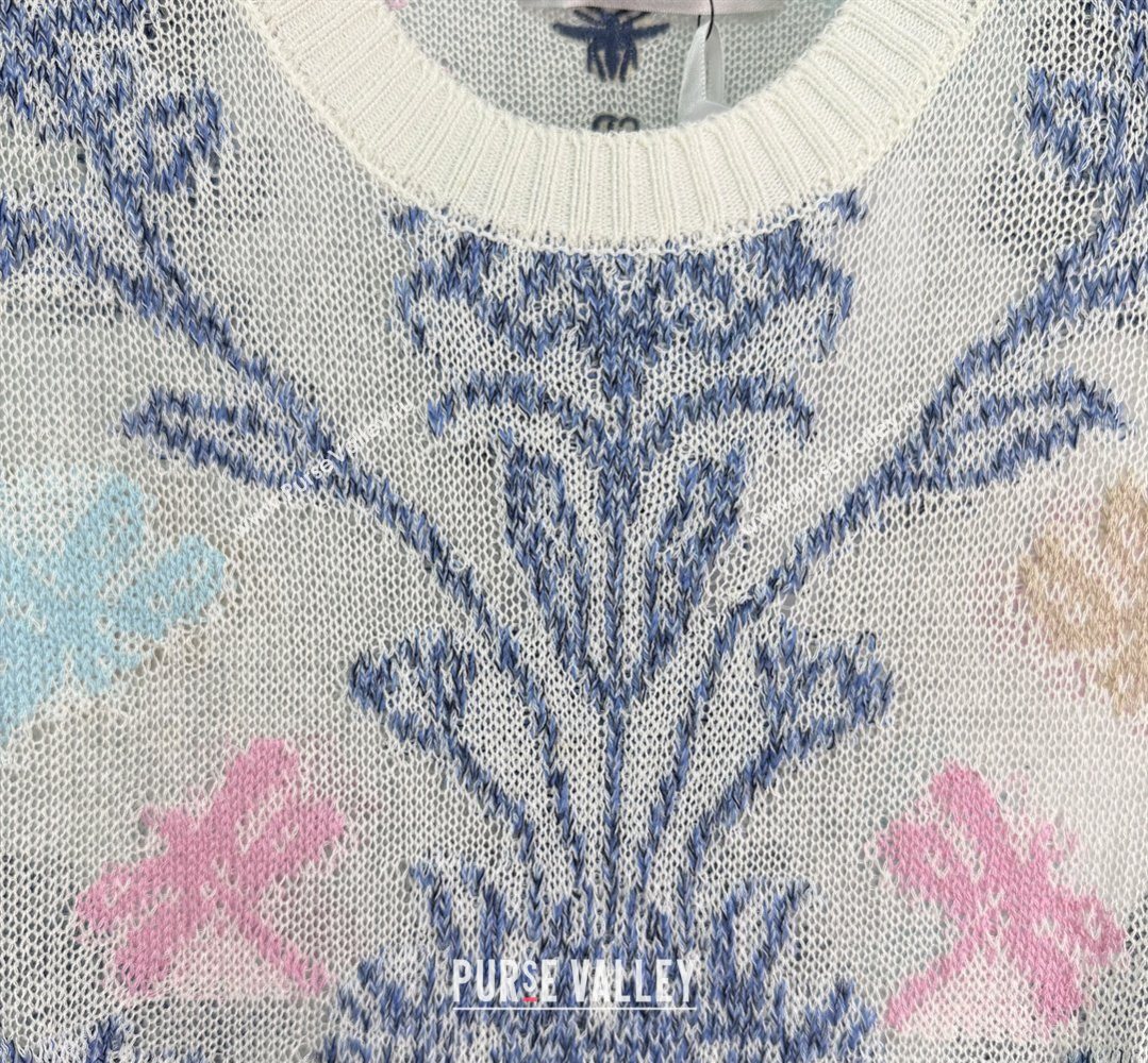 Dior Embroidered Top White 2026 DR032502 (QI-260325026)