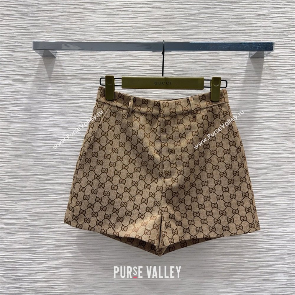 Gucci GG Shorts Beige 2026 GG032504 (QI-260325049)