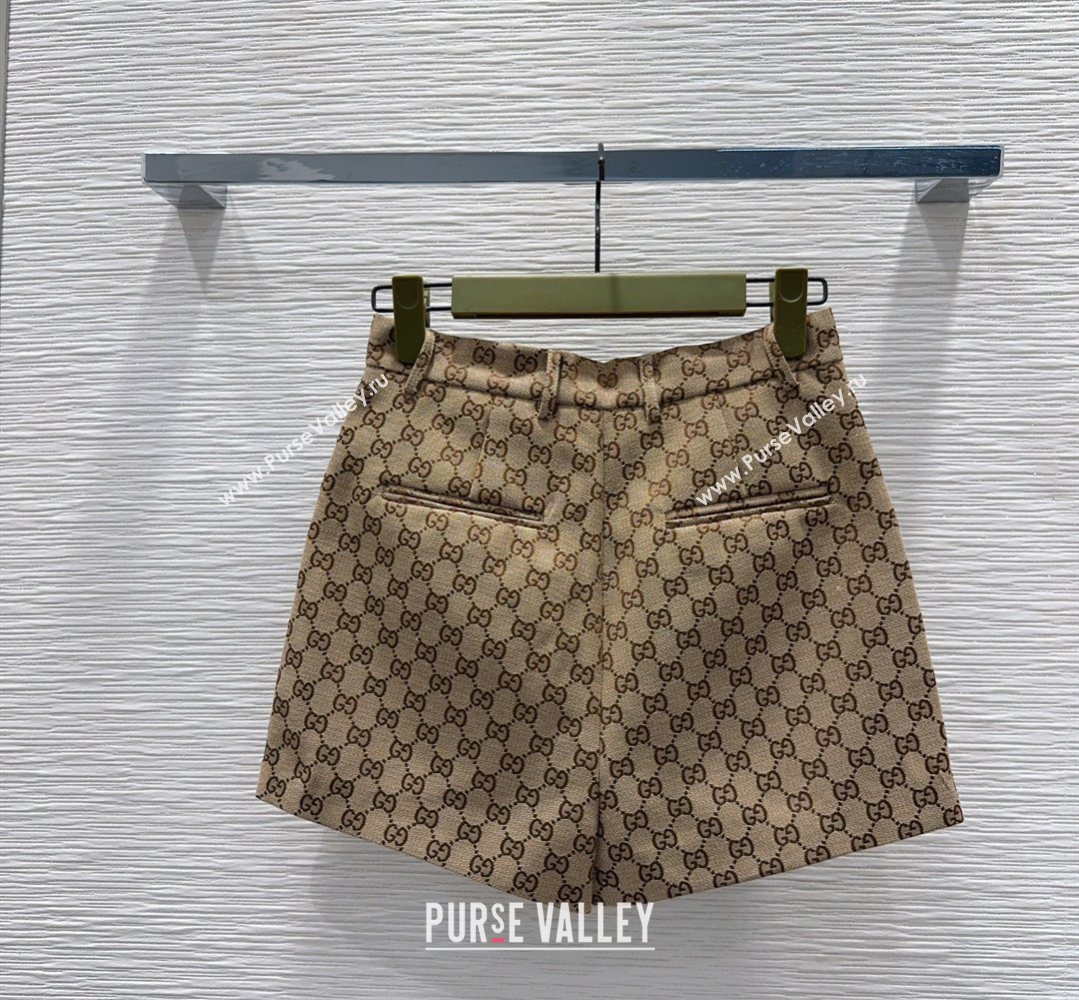 Gucci GG Shorts Beige 2026 GG032504 (QI-260325049)