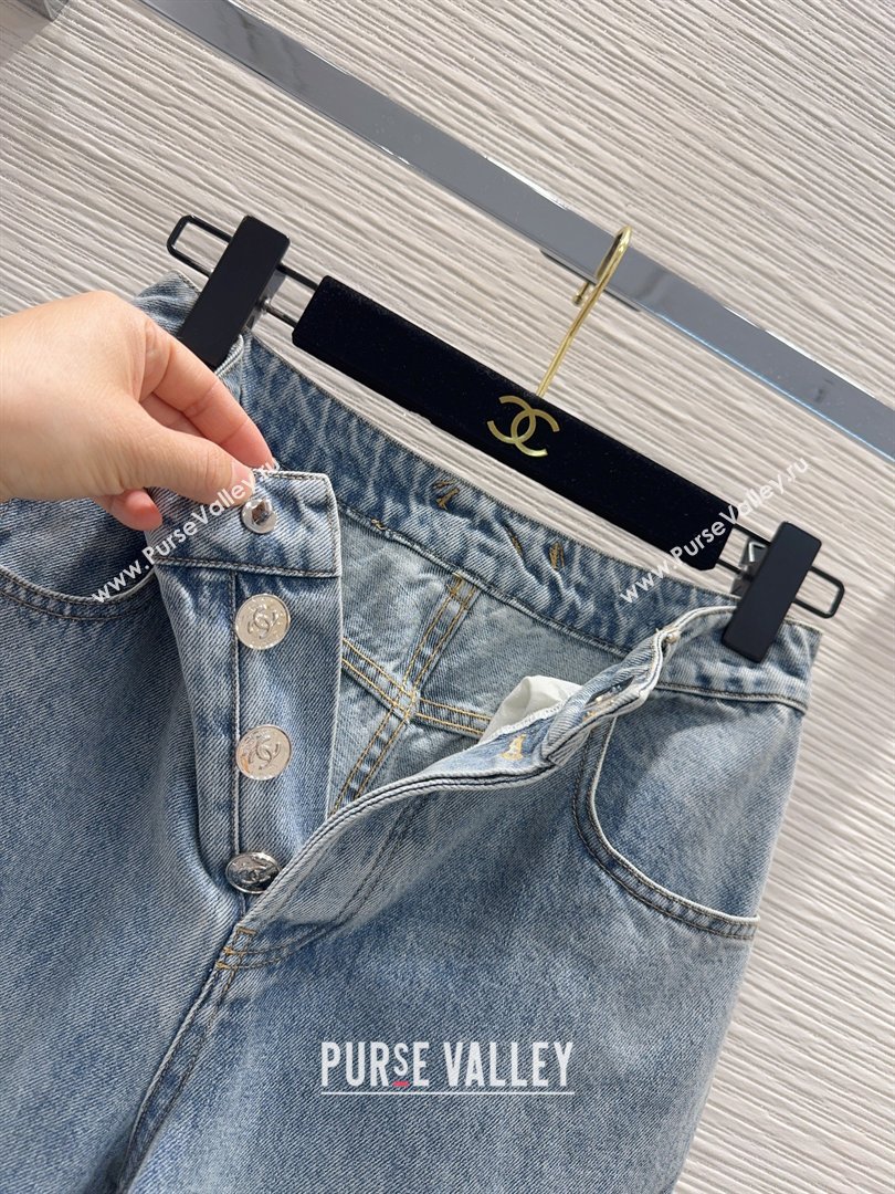 Chanel Cotton Jeans Blue 2026 CH032407 (QI-260324013)