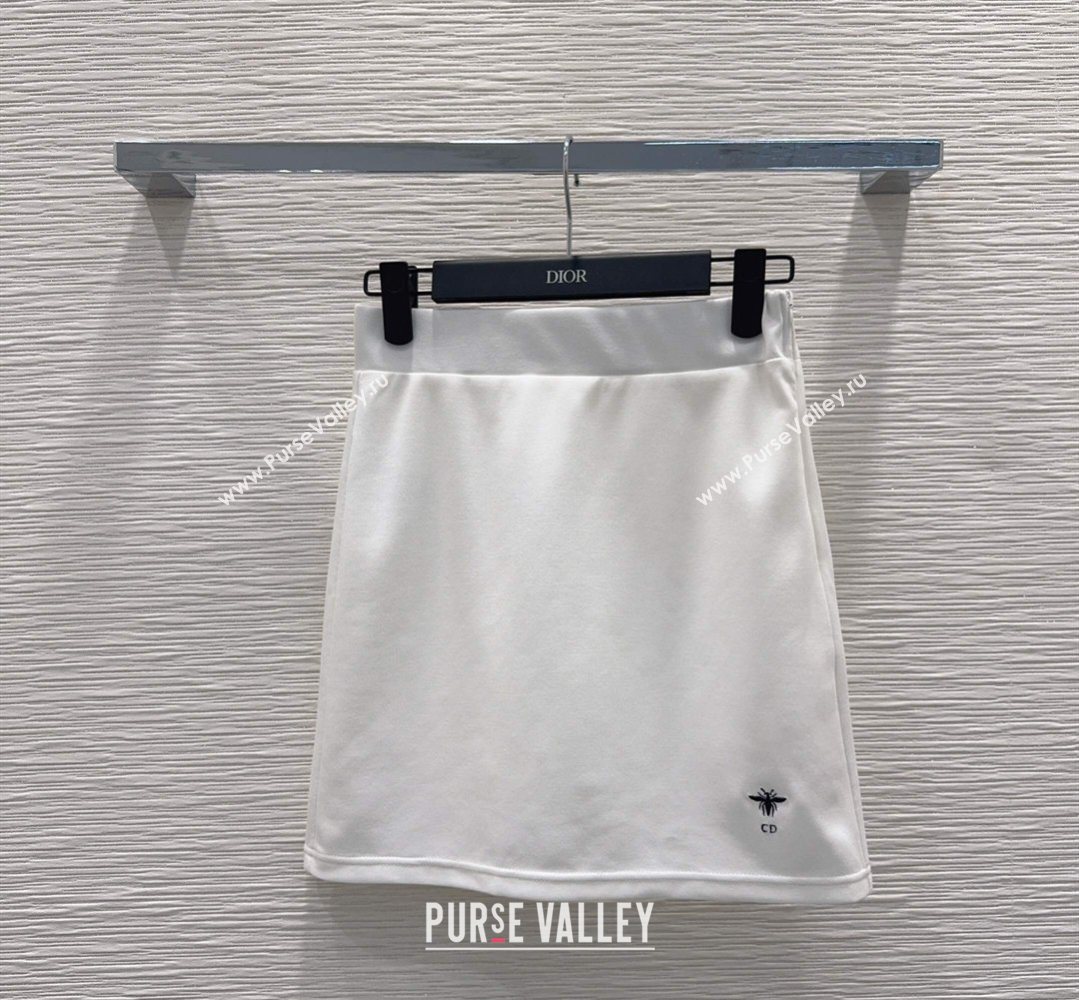 Dior Vest and Skirt Set White 2026 DR032415 (QI-260324025)