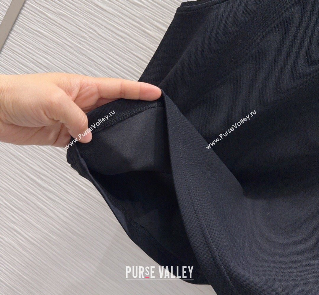 Dior Vest and Skirt Set Black 2026 DR032415 (QI-260324026)