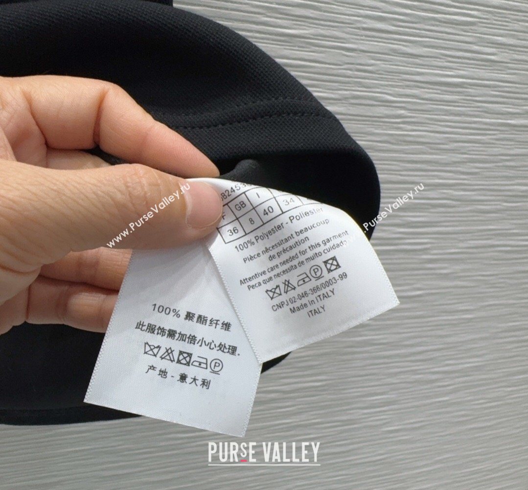 Dior Vest and Skirt Set Black 2026 DR032415 (QI-260324026)