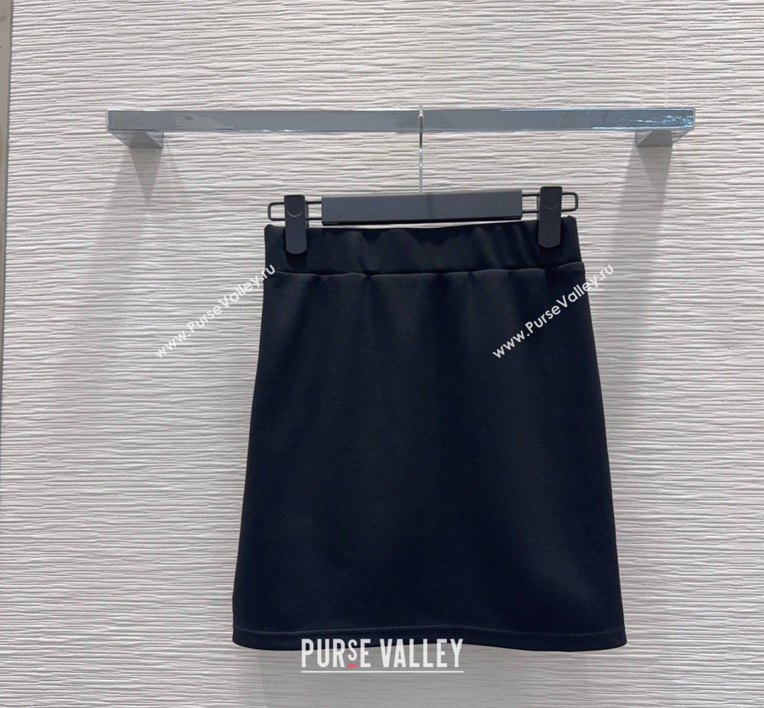 Dior Vest and Skirt Set Black 2026 DR032415 (QI-260324026)