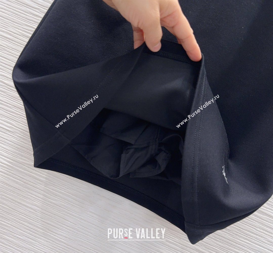 Dior Vest and Skirt Set Black 2026 DR032415 (QI-260324026)