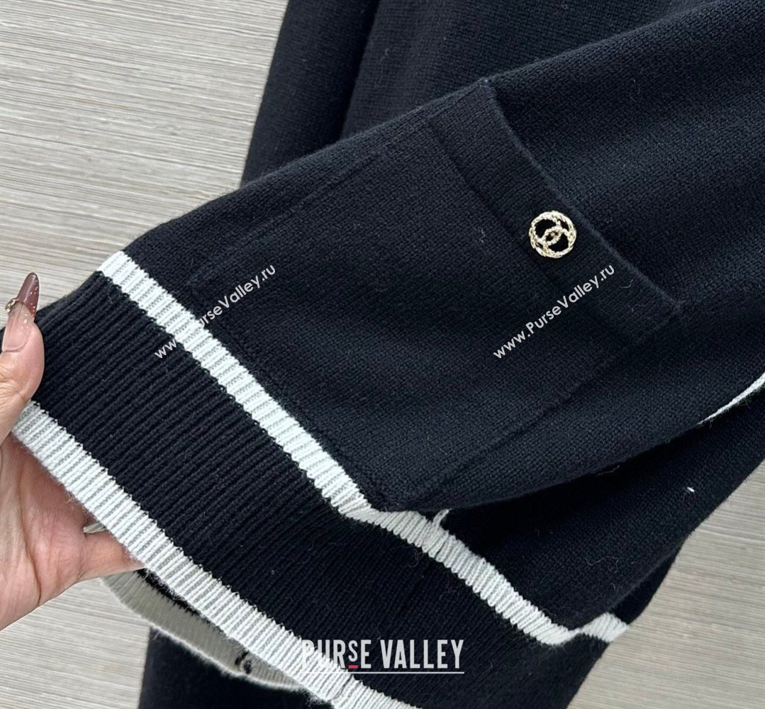 Chanel Cashmere Cardigan Black 2026 CH032529 (QI-260325079)