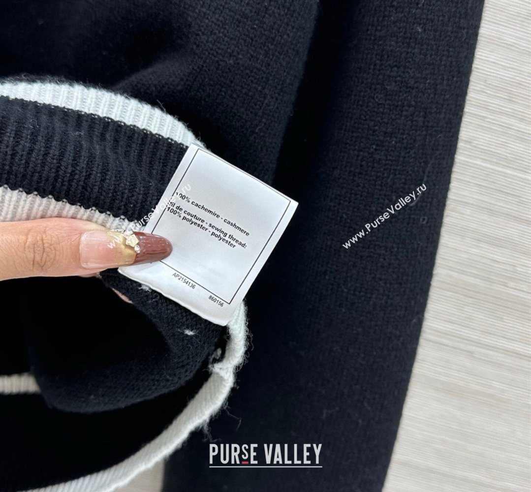 Chanel Cashmere Cardigan Black 2026 CH032529 (QI-260325079)