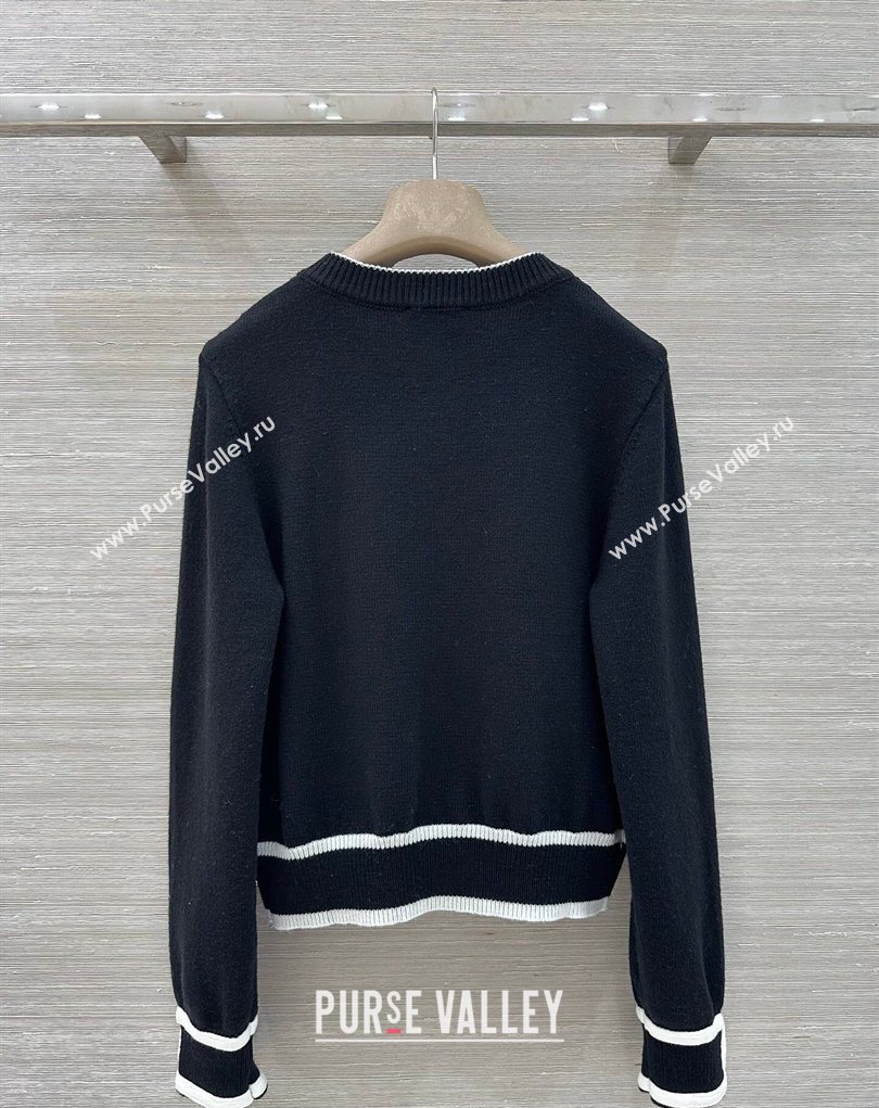 Chanel Cashmere Cardigan Black 2026 CH032529 (QI-260325079)
