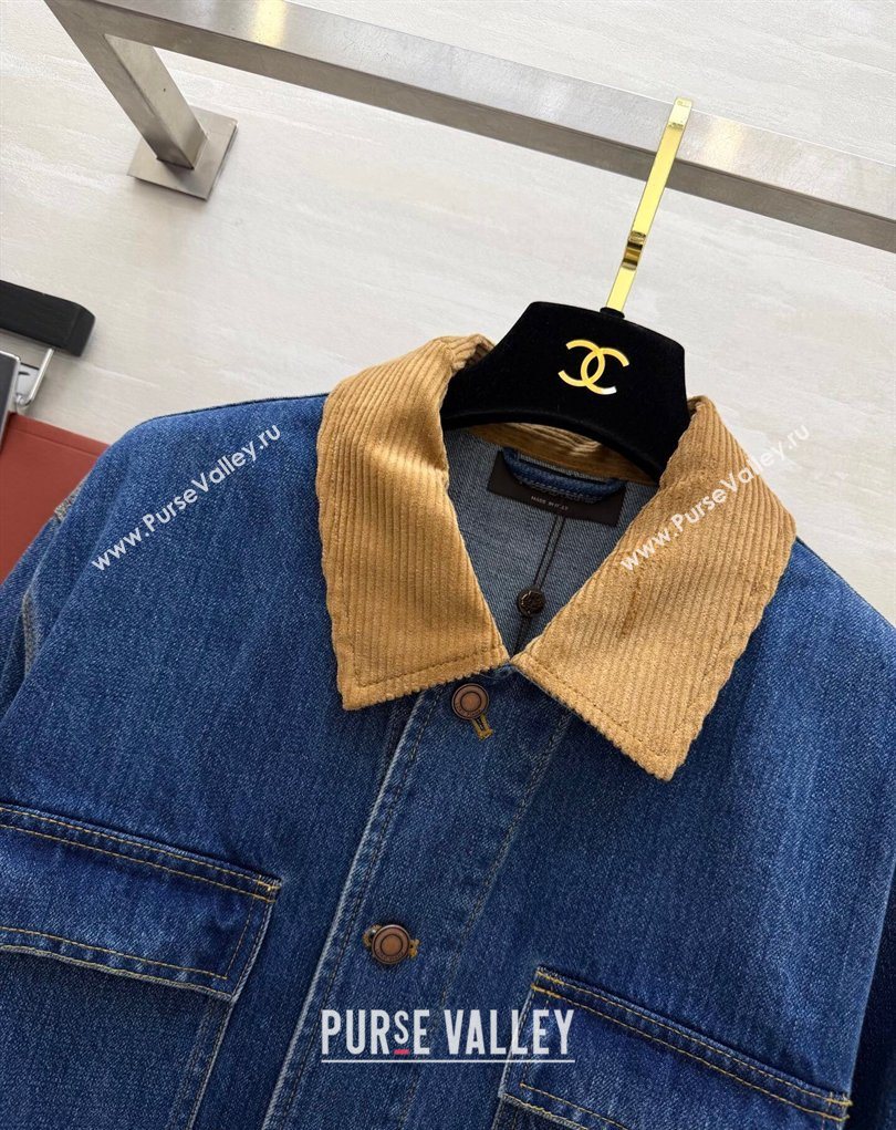 Loro Piana Denim Jacket Blue 2026 LP032525 (QI-260325113)