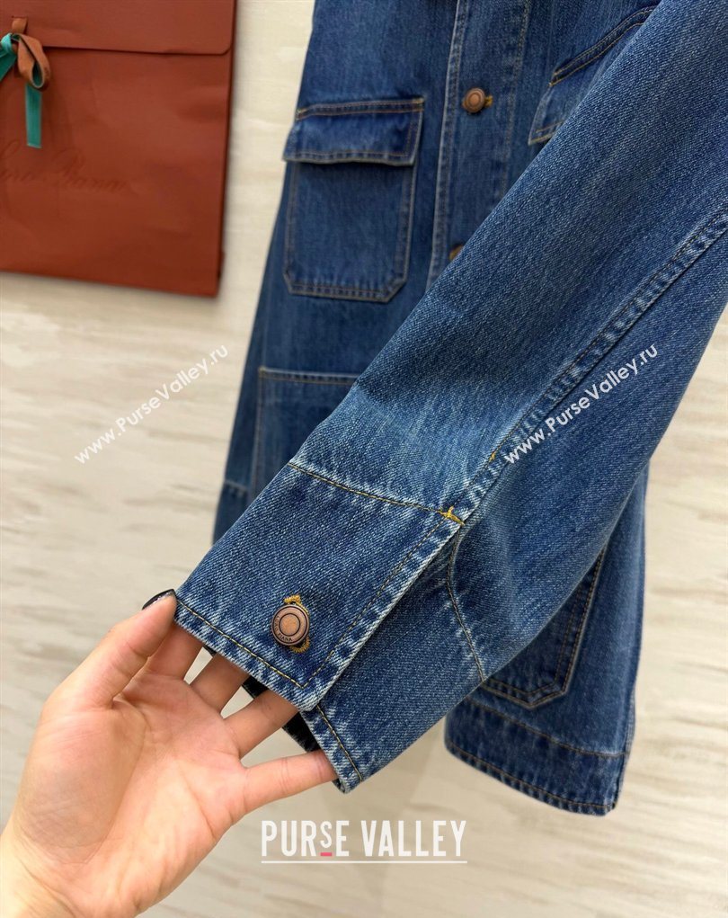 Loro Piana Denim Jacket Blue 2026 LP032525 (QI-260325113)