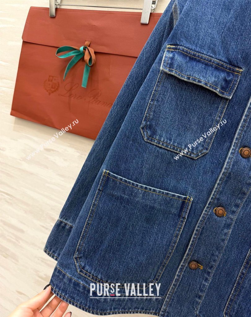 Loro Piana Denim Jacket Blue 2026 LP032525 (QI-260325113)