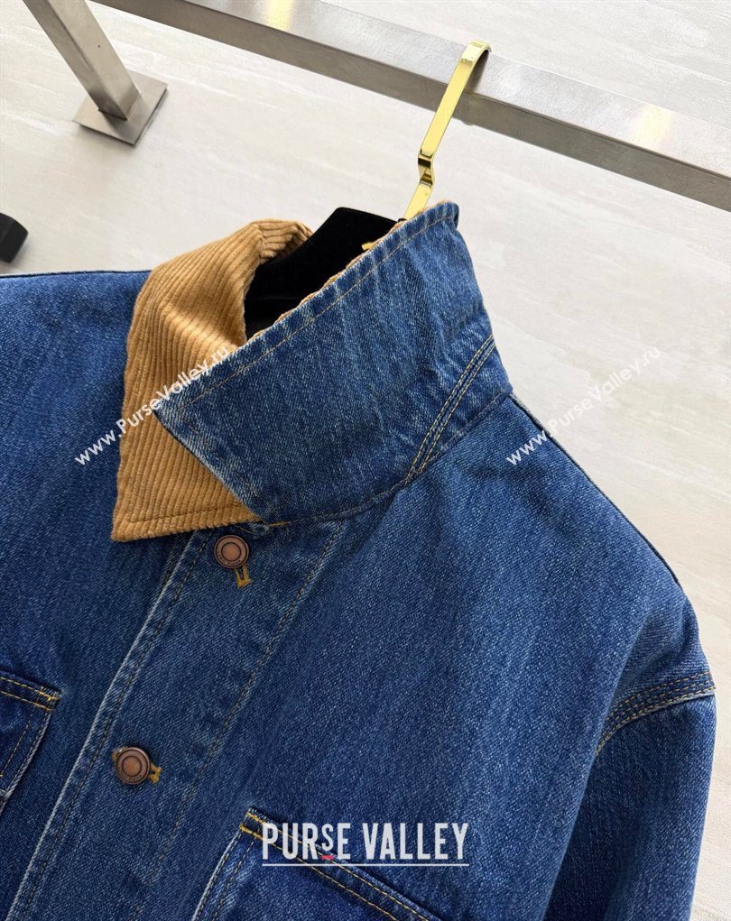 Loro Piana Denim Jacket Blue 2026 LP032525 (QI-260325113)